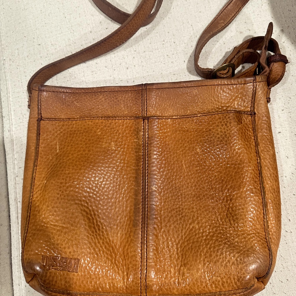 Duluth Trading Company Genuine Leather Crossbody Purse